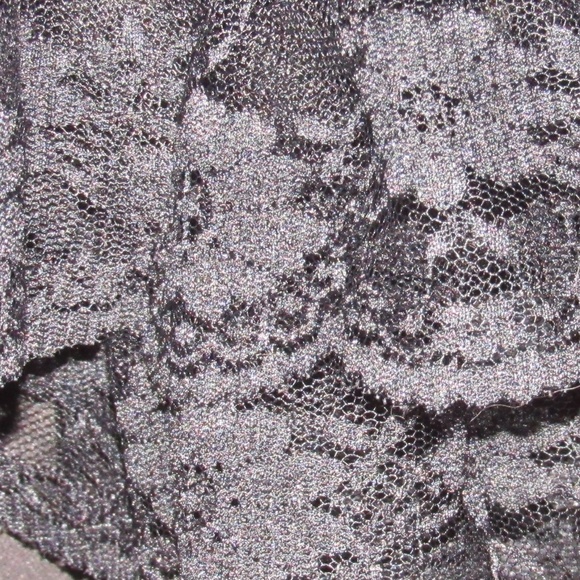 🕷️ Vintage Y2K Gothic Petite Short Black Lace Petticoat/Tutu - SJ - Picture 5 of 8